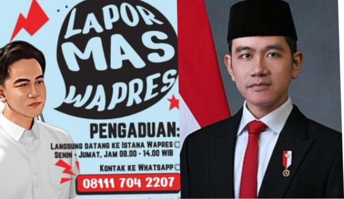 Lapor Mas Wapres
