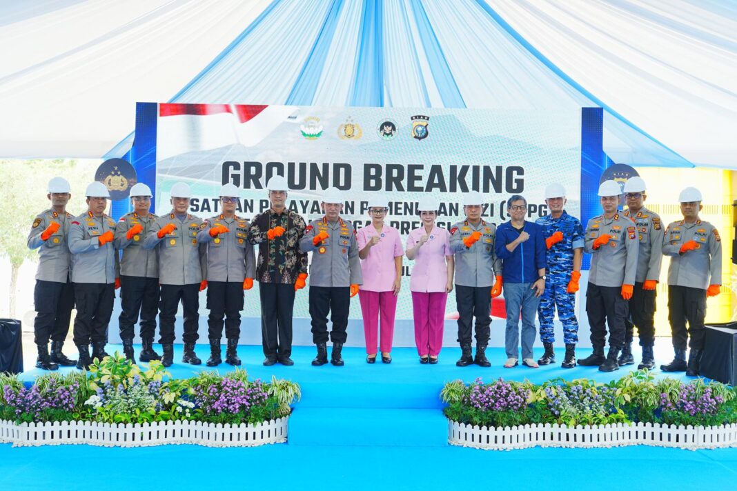 Kapolri Jenderal Listyo Sigit Prabowo menyampaikan perkembangan terbaru pembangunan Sentra Pelayanan Pangan Generasi (SPPG) yang merupakan bagian dari program prioritas nasional Makan Bergizi Gratis (MBG).