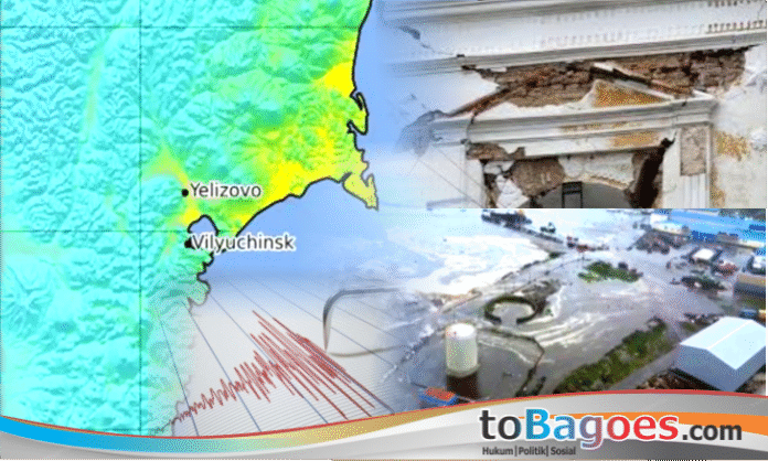 Mengerikan! Kamchatka Dihantam Gempa 7,4, Tsunami Bisa Capai 300 Km Gempa bumi berkekuatan magnitudo 7,4 mengguncang lepas pantai Kamchatka, Rusia Timur Jauh, pada Sabtu (13/9/2025), menurut laporan United States Geological Survey (USGS).