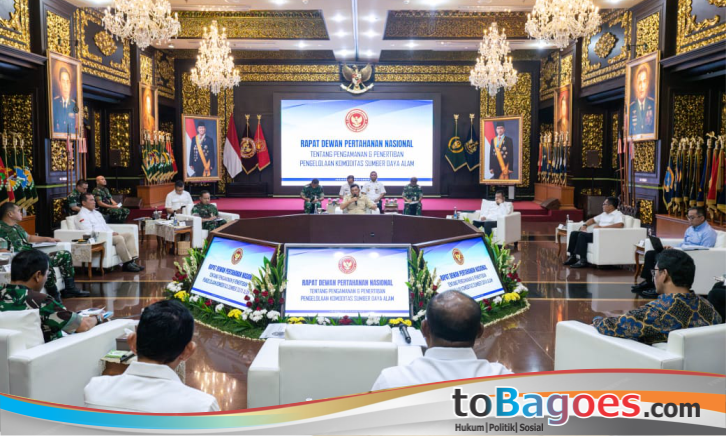 Rapat DPN Bahas Pengamanan SDA, Panglima TNI Tegaskan Aspek Pertahanan