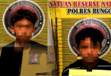 Tim Satresnarkoba Polres Bungo Ringkus Dua Terduga Pelaku Narkotika di Tanah Sepenggal Tim Satresnarkoba Polres Bungo Ringkus Dua Terduga Pelaku Narkotika di Tanah Sepenggal 