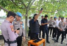 Cegah Personel Terjerat Judol dan Pinjol, Bidpropam Polda Sumbar Periksa Polres Sawahlunto Tim Bidang Profesi dan Pengamanan (Bidpropam) Polda Sumatera Barat menggelar Penegakan, Ketertiban dan Disiplin (Gaktibplin) terhadap personel Polres Sawahlunto, Senin (24/8/2026).